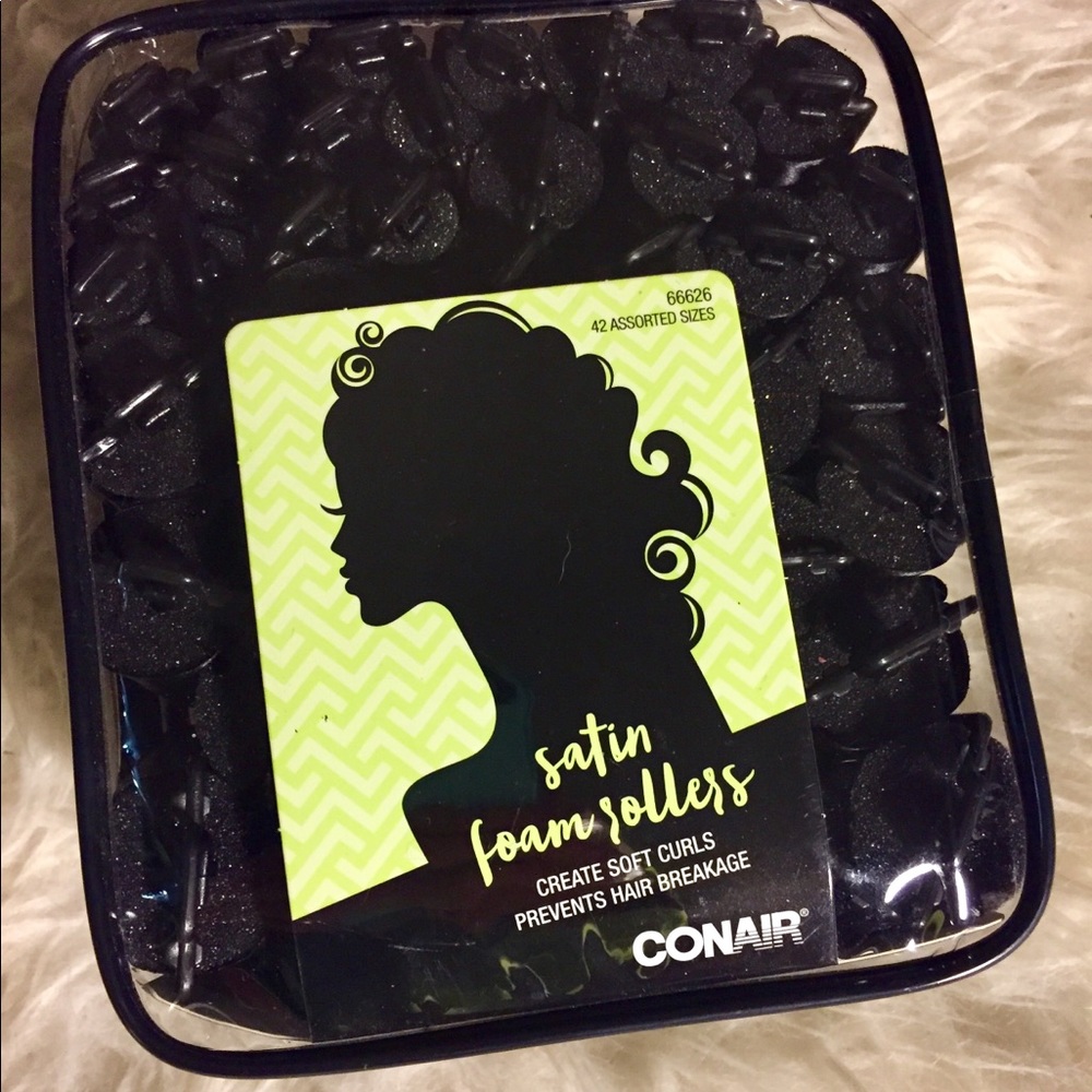 Conair satin hair rollers